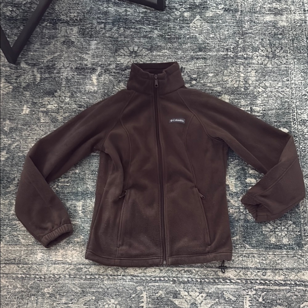 Columbia Brown Fleece Jacket